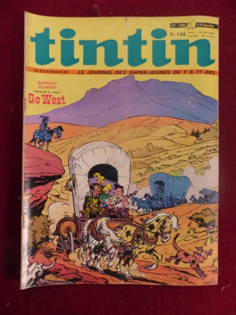 journal de TINTIN n° 1203 de novembre 1971