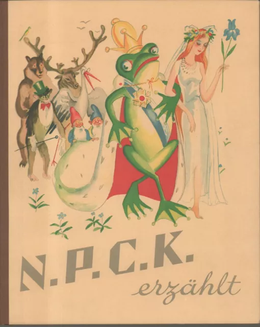 Bilderbuch, Sammelalbum, N.P.C.K. erzählt Band 1, Nestle, 1932, komplett