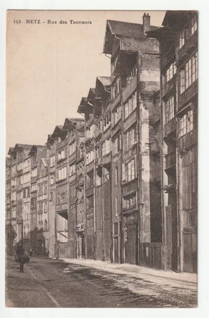 METZ - Moselle - CPA 57 - Rues - Rue des Tanneurs -