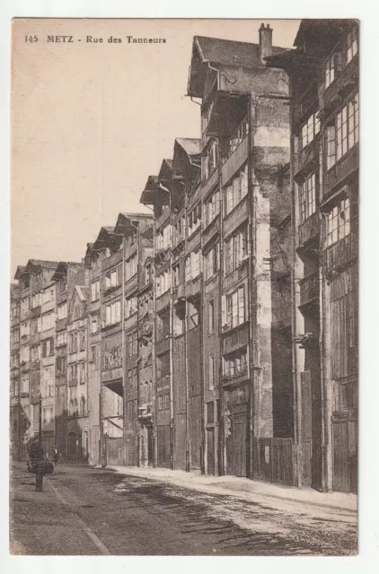 METZ - Moselle - CPA 57 - streets - Rue des Tanneurs -