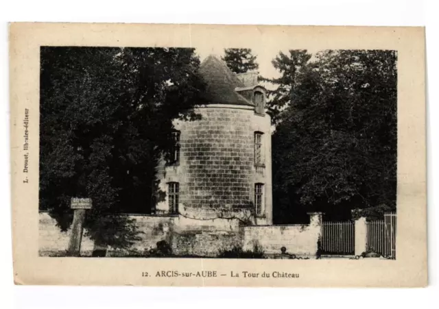 CPA ARCIS-sur-AUBE - La tour du Chateau (197183)