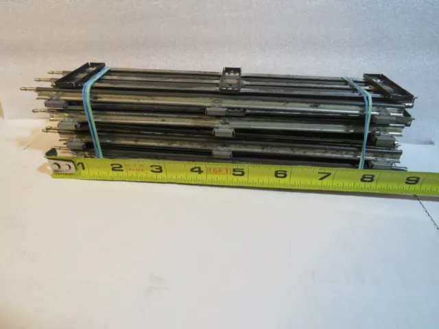 ( 8 ) Lionel 3 RAIL O27 Standard Straight 9 IN, Track Section, USED