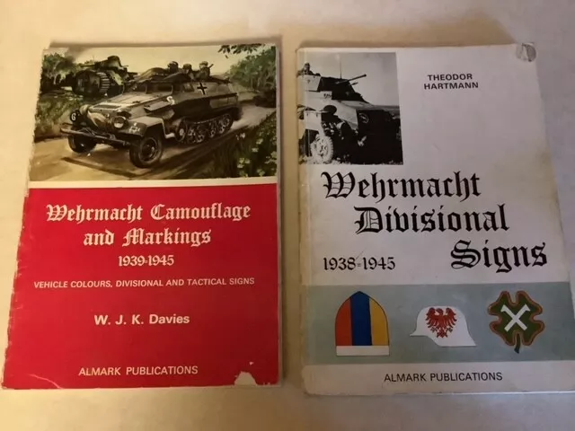 Wehrmacht Camouflage Markings Divisional Signs German Nazi WW2 Davies Hartmann