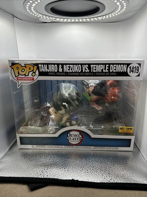 Funko Pop! Moments: Demon Slayer - Tanjiro & Nezuko vs. Temple Demon - Hot Topic