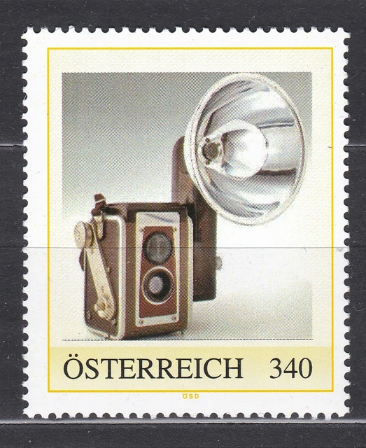 Personalisierte Sonderedition Postfrisch ** MNH Fotoapparat Nominale € 3,40