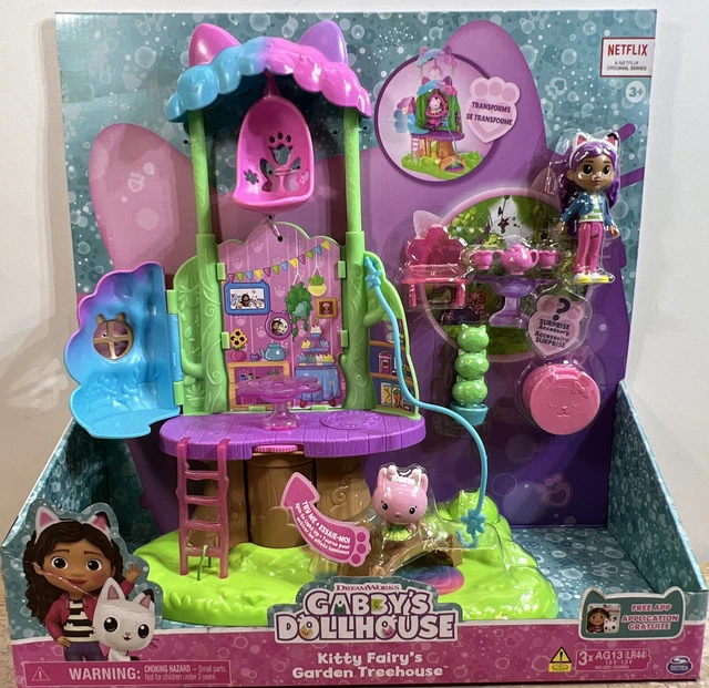DREAMWORKS GABBY'S DOLLHOUSE Kitty Fairy's Garden Treehouse