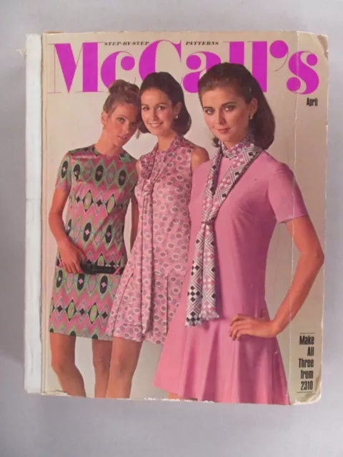 McCall's Patterns CATALOG - 1970 ~ Giant STORE COUNTER PATTERN BOOK