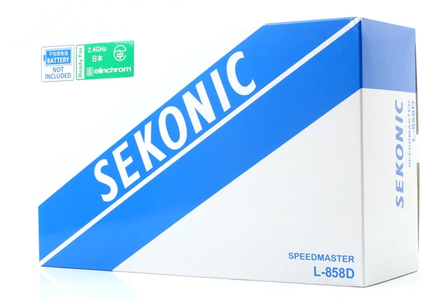 [Tout neuf] SEKONIC L 858D Speed Master Digital Exposure Lightmètre du Japon