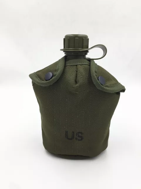 Vietnam War US Army M1956 M1961 Canteen Water Bottle With Canteen Cover Military