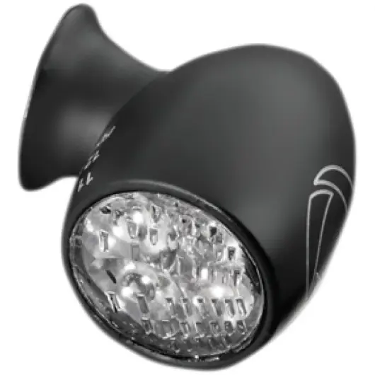 Kellermann - Clignotant Arrière Bullet Atto Df À Led - Noir & Lentille Claire