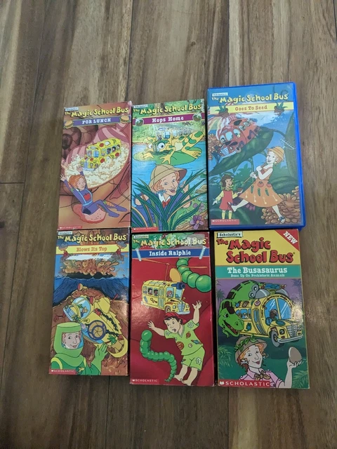 SCHOLASTIC THE MAGIC School Bus VHS Lot Of 6 Homeschooling Video VG ...