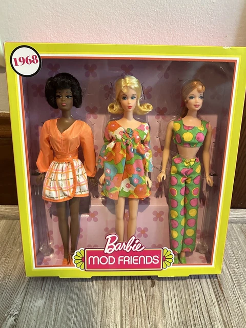 Barbie mod friends 3 doll giftset deals