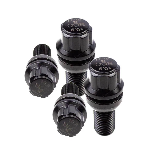 Perno De Rueda De Asiento Cónico Hexagonal De 17mm, Longitud De Vástago