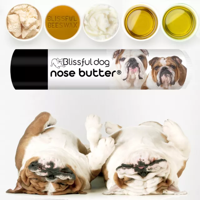 The Blissful Dog Bulldog Nose Butter® Treatment for Rough, Dry, Crusty Dog Noses 2