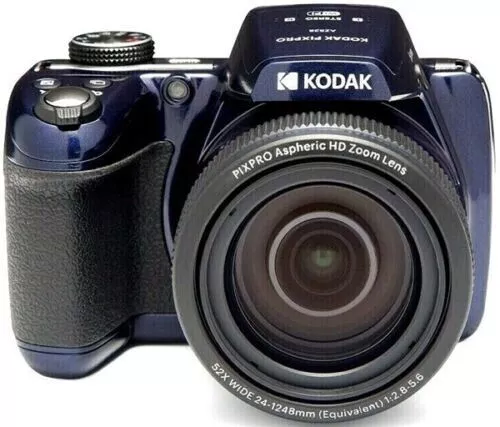 Kodak PixPro AZ-528 52x Zoom WiFi Bridge Camera in Midnight Blue (UK Stock)