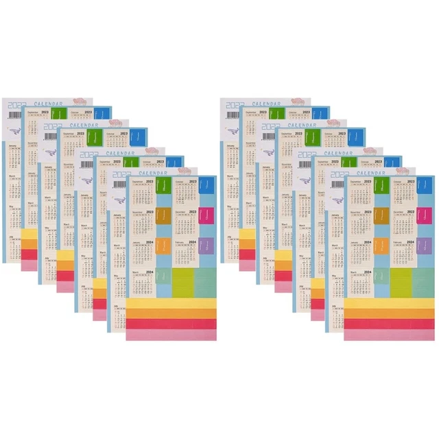 Planner Da Parete Adesivo A3 Riusabile - Calendario Mensile, Lavagna Cancellabile, Con Penne Magnetiche - Foto 6