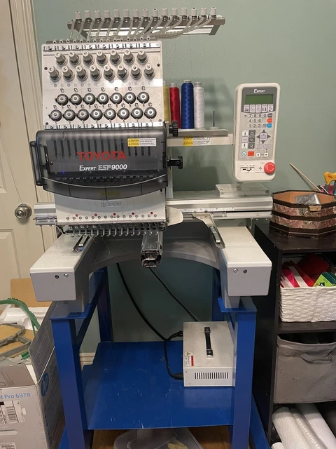 Toyota Embroidery Machine 9000