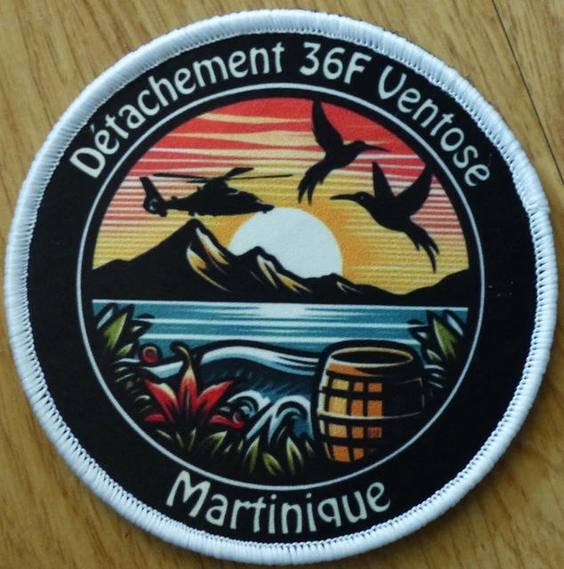 U24 Toppa Martinique – Patch Ricamata 8x5 Cm Da Cucire O Stirare - 3