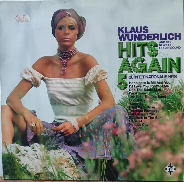 Klaus Wunderlich Hits Again 5 12” Vinyl LP Record
