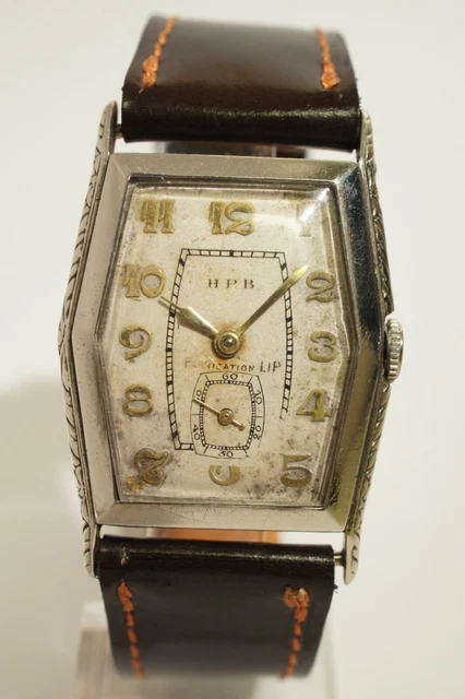 Montre Ancienne HPB Fabrication LIP - Années 30 - Mécanique à Remontage Manuel - Occasion