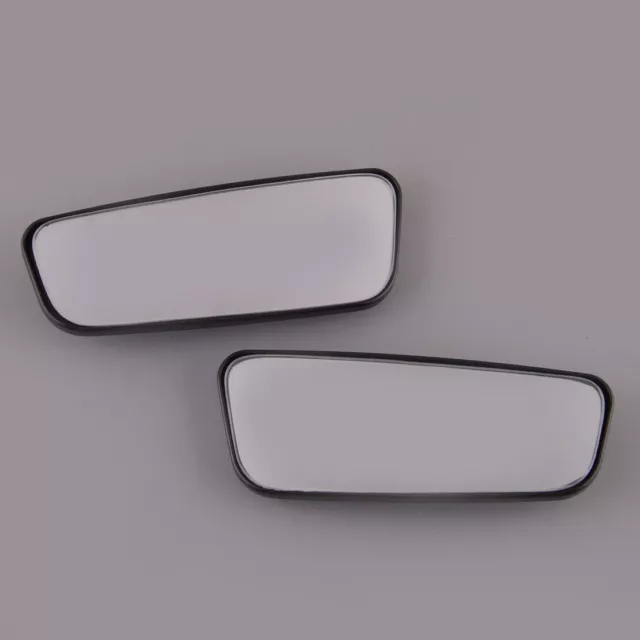 2x Car SUV 360° Stick Rear View Auxiliary Blind Spot Mirror Wide Angle