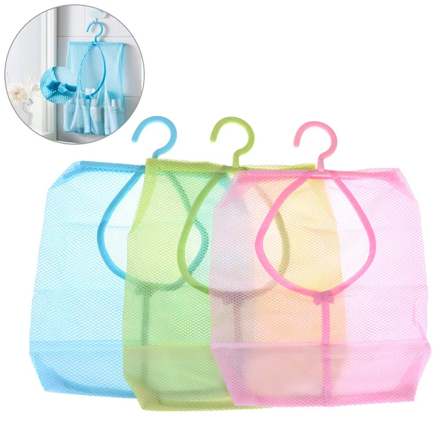Bathroom Baby Toy Bag Multifunctional Hanging Storage Baby Toy Mesh Bag PwGU LN