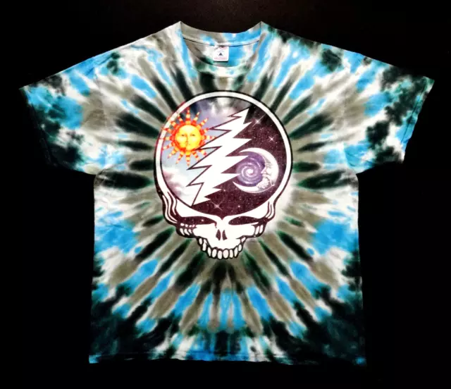 Grateful Dead Shirt T Shirt Vintage 1994 Summer Tour Sun Moon SYF Tie Dye GDM XL