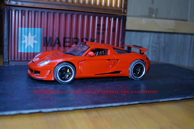 Maquette 1/18 Gemballa Mirage GT - Transkit CREATION-JMG - Vert Résine
