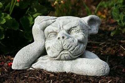 Berner Sculpture en Pierre Berner Bernois Chiot Résistant au Gel Déco aux Intempéries 