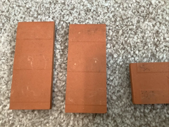 Spanish Ceramic Floral Number 1 3 8 Tiles Made In Spain Small Chip Damage On 8 2