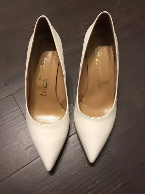 SCARPE DECOLTE NUOVE Bianche Nr 27 Tacco 3 Cm Un Po Macchiate Come Da Foto EUR 20 00 PicClick IT