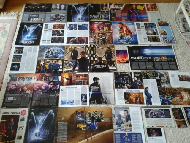 Große Sammlung  Berichte/Clippings/Poster   SF Serie    Star Trek Discovery