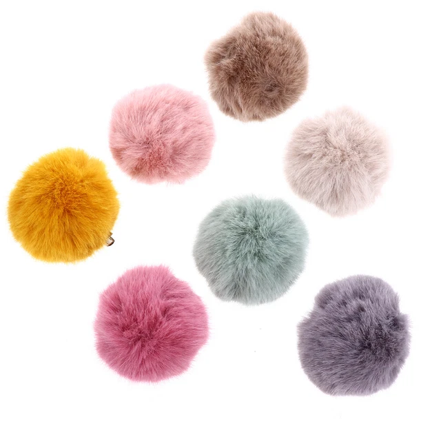 7 pièces boules de pompon épingles à cheveux broches chapeaux et écharpes access