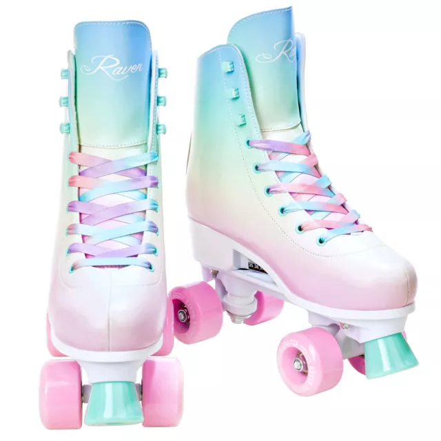 Raven Rollschuhe Roller Skates Rollerskates Raven Lexie verstellbare Größe-Neu!