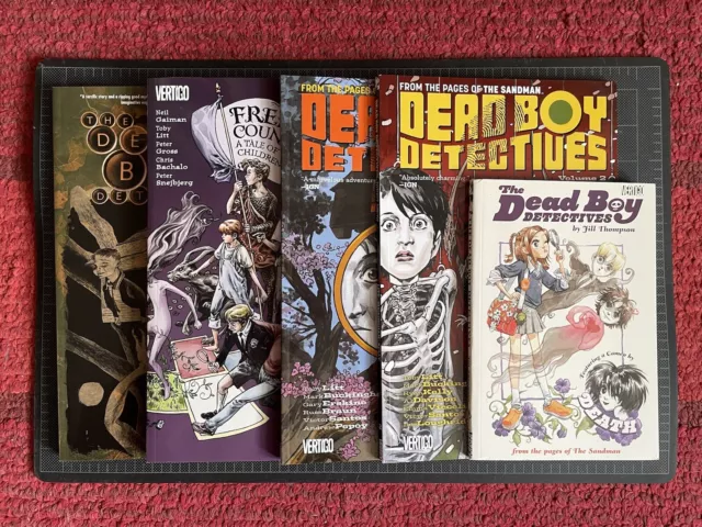 Dead Boy Detectives graphic novel lot Neil Gaiman Sandman Presents [DC/Vertigo]