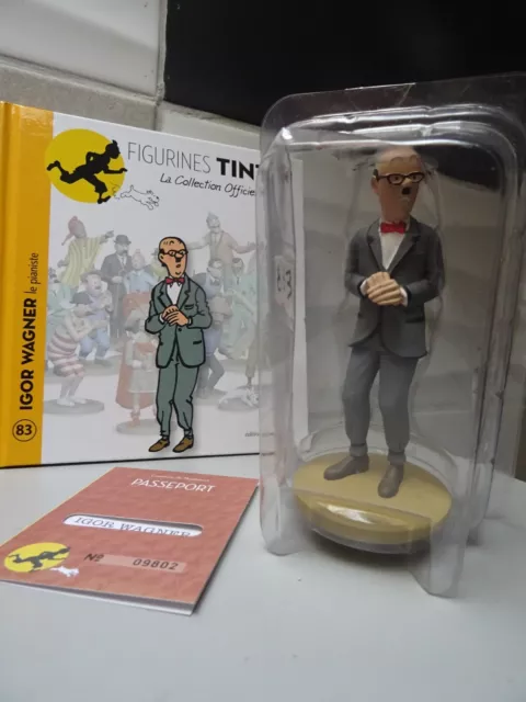 Figurine tintin N° 83 IGOR WAGNER collection officielle