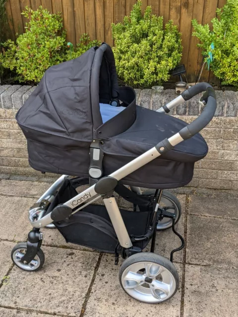 icandy apple 2 pear, pushchair and carry cot