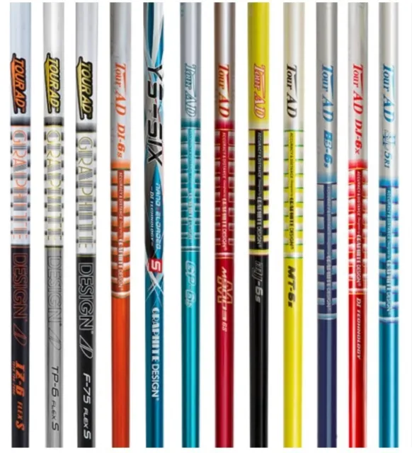 Graphite Design Tour Ad Golf Shafts - Custom Build Adapter And Grip Included