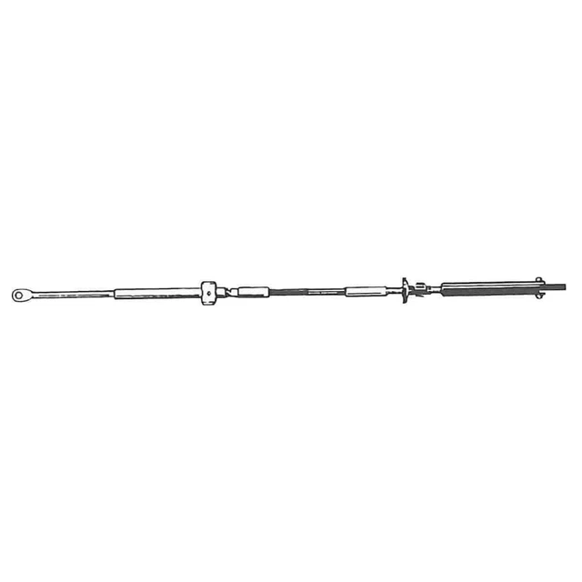 Uflex 22' C14 Engine Control Cable OMC-Johnson-Evinrude #C14X22