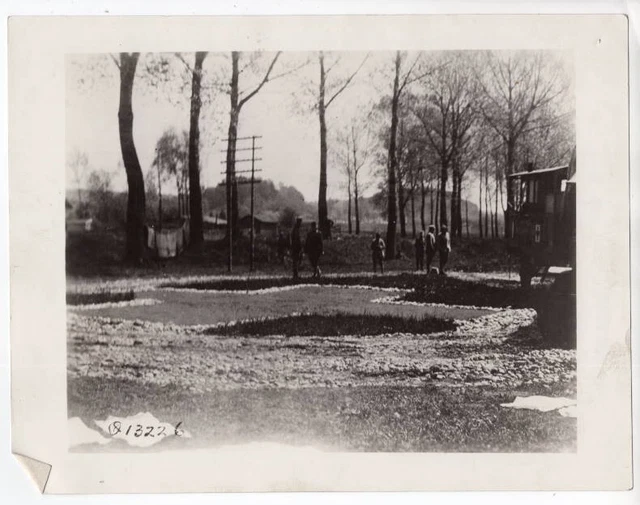 1918 166th Field Hospital Portable Laundry Trucks Baccarat France News Photo