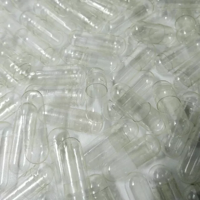 1000pz capsula di gelatina vuota taglia 00 trasparente halal kosher gel combinato