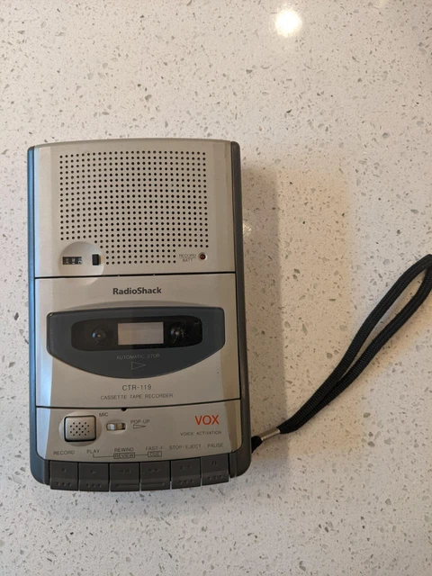Radio Shack Cassette Recorder CTR-119 100% tested and working