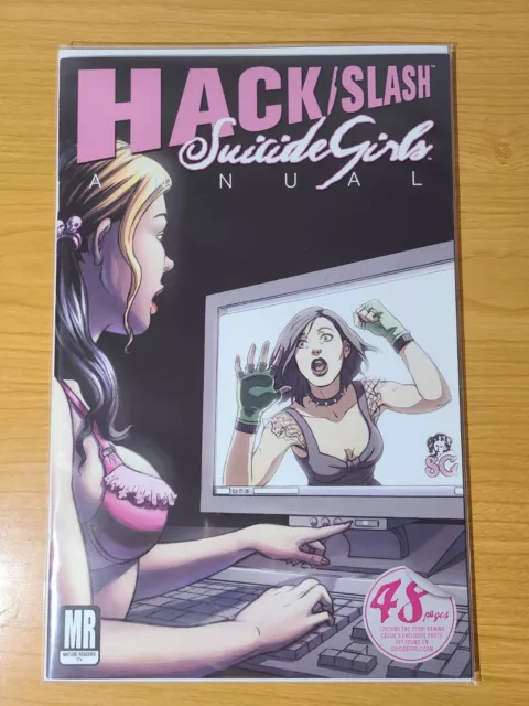 Hack Slash Suicide Girls #1 Annual Rare Comic Variant 48 Pages Mature