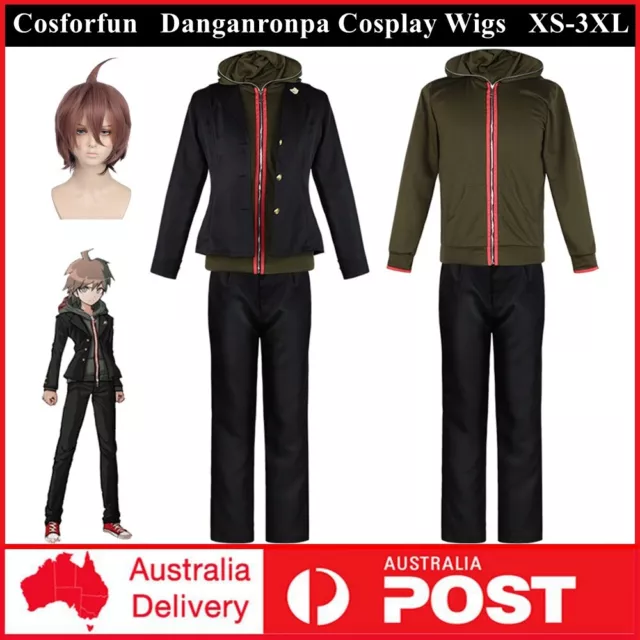 Danganronpa V3 Killing Harmony Naegi Makoto Cosplay Wigs Costume Outfits Hair