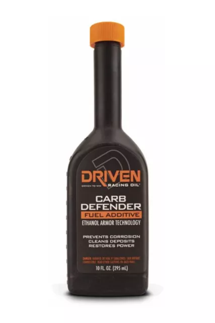 Driven Racing Oil Carb Defender Ethanol Fuel Additive 8oz 70040