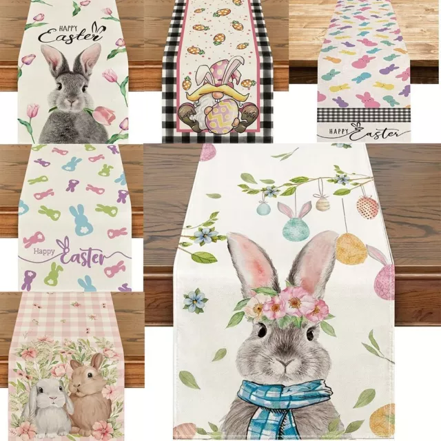 Cute Bunny Tablecloth Dining Table Decoration Table Cover New Table Flag  Home