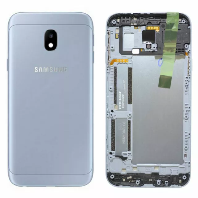 Samsung GH82-14891B coperchio batteria per Galaxy J3 J330F 2017 custodia argento