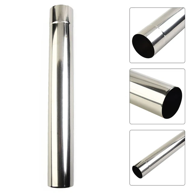 Stainless Steel Exhaust Pipe Connector  Silencer Tube Expanded Replacement Part