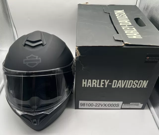 Harley Davidson Outrush N03 Bluetooth Modular Helmet Small With Box Pre Owned
