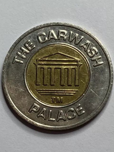 RARE CAR WASH PALACE CAR WASH TOKEN ORLANDO FLORIDA OBSOLETE #rh1